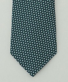 GOTAIRIKU 【日本製】西陣ネクタイ_ネイビー×グリーン系