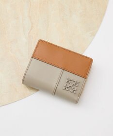 russet 【2025AW新作】パッチワークハーフウォレット(SO-430)