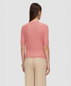 JOSEPH クリンクルリブ　カーディガン