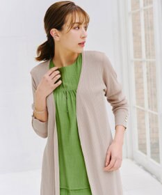 Tiaclasse 【洗える】ピンタックロングワンピース