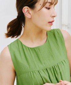 Tiaclasse 【洗える】ピンタックロングワンピース