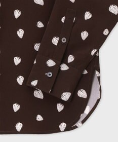 Paul Smith Graphic Strawberry ボウタイ ブラウス
