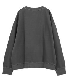 Green Parks ピグメントロゴ刺繍裏毛プルオーバー