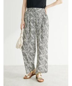 Green Parks アート柄イージーパンツ