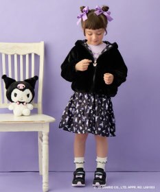 ANY KIDS 【マイメロディ＆クロミ×ANY KIDS】総柄 ティアードスカート