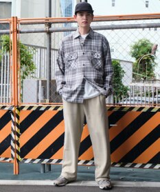 WEGO アシッドウォッシュワイドスウェットパンツ