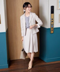 Tiaclasse 【ダブルクロス・洗える】アシメタックスカート