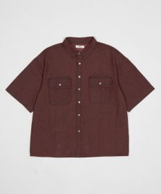 WEGO 【ユニセックス着用ITEM/MLサイズ展開】カラーデニムシャツ（SS）