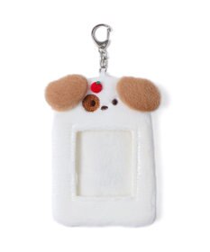 WEGO ふわふわぬいカードホルダーキーホルダーA