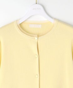 ANY SIS 【洗える】レースネックショートレングス カーディガン