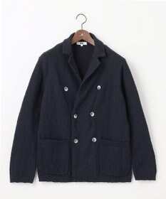 JOSEPH ABBOUD 【イタリア糸使用】コットンスラブ ニット ジャケット