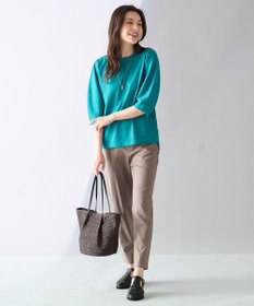 ANY L 【ウエストゴム/ストレッチ】大人の７daysデイリーパンツ