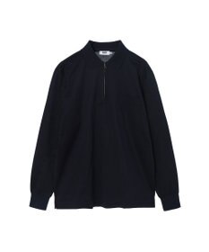 DAKS チェックプラケット ジップアップポロ