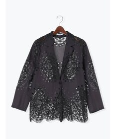 Te chichi ケミカルレースコットンジャケット