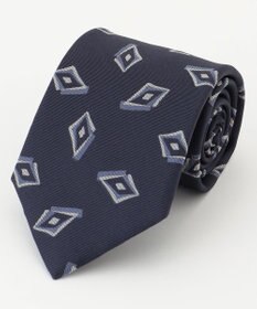 KASHIYAMA KASHIYAMAオリジナル【JAPAN MADE】ジオメトリックネクタイ