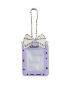 WEGO ぷっくりリボンIDフォトケースキーホルダー