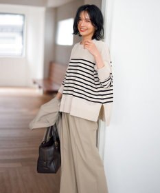 UNFILO マイビューティニット クルーネック