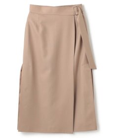 BEIGE， TERNES / ウールナローラップスカート