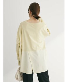 Green Parks ピグメントドッキングスリットデザインチュニック