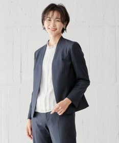 J.PRESS LADIES S BAHARIYE ノーカラー ジャケット