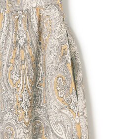 23区 【洗える】Rattiドローイングペイズリープリント スカート