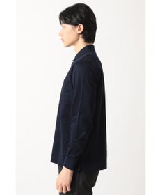 DAKS チェックプラケット ジップアップポロ