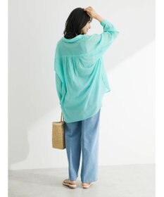 Green Parks インド綿　柔らかボイルシャツ