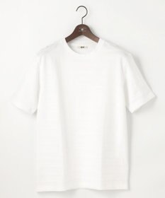 JOSEPH ABBOUD 【オーガニックコットン使用・日本素材】リンクスボーダー Tシャツ