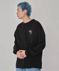 WEGO 【ユニセックス着用ITEM】別注BENDAVISワンポイントT（LS）