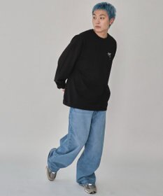 WEGO 【ユニセックス着用ITEM】別注BENDAVISワンポイントT（LS）