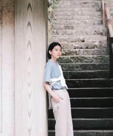 SHARE PARK LADIES 【UVカット・吸水速乾・ストレッチ・軽量 】ロゴポケットTシャツ（S・Mサイズ）