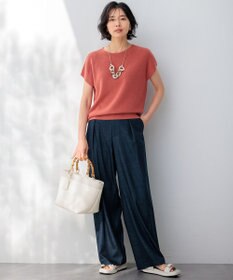 23区 バンブーハンドル トートバッグ