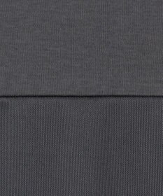 ICB L 【接触冷感・UVケア・洗える】シルケットスムースコンビ Tブラウスカットソー