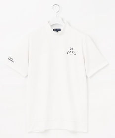 23区GOLF 【MEN】【吸水速乾/UVケア】ＹＥＬＬ柄ジャガード モックネック