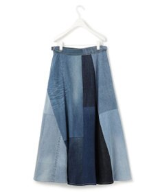 ICB アップサイクルデニム フレアスカート