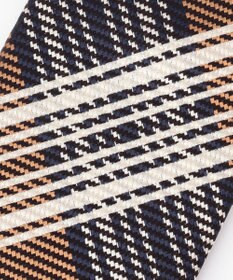 JOSEPH ABBOUD 【日本製】タータンチェック ネクタイ