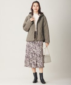 ANY SIS 【洗える】フルブルームフラワープリント スカート