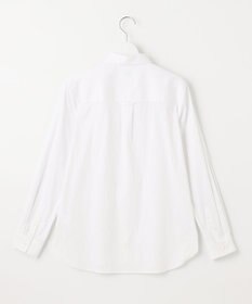 J.PRESS LADIES L 【洗える】ドビーストレッチ シャツカラー ブラウス