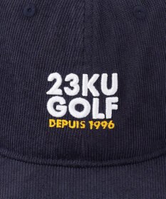 23区GOLF 【UNISEX】コーデュロイ キャップ