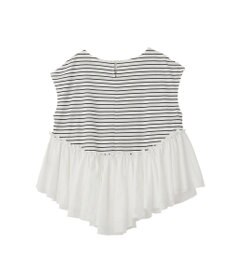 YECCA VECCA アシメペプラムカットソー