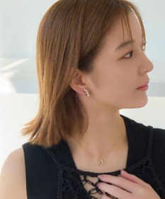 Phoebe 【痛くないシリーズ】ノーブルパールエアリーイヤリング　ゴールド