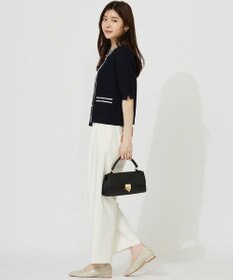 ANY SIS 【UVカット・洗える】リンクスバイカラー カーディガン