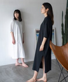 HAAG スマイルコットン SHORT SLEEVE ONEPIECE ワンピース