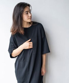 HAAG スマイルコットン SHORT SLEEVE ONEPIECE ワンピース
