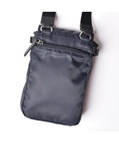 Y'SACCS ナイロン×牛革コンビシリーズ　縦型ポシェット