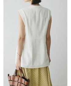 Green Parks AnriettMusee ネック切替デザインベスト