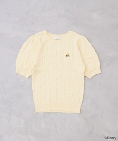 earth music&ecology Ｄｉｓｎｅｙ×Ｓｅｉｊｉ　Ｍａｔｓｕｍｏｔｏ刺繍ニット