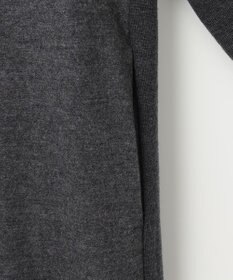 自由区 ウールニットコンビジャージー ワンピース