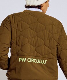 PW CIRCULUS 【撥水加工 / ストレッチ】【MEN】キルティング中綿プルオーバー ゴルフ