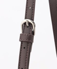 LA BAGAGERIE ソフトエナメル2WAYハンドバッグ Sサイズ